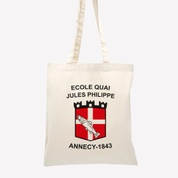 Tote Bag Imprimé - École...