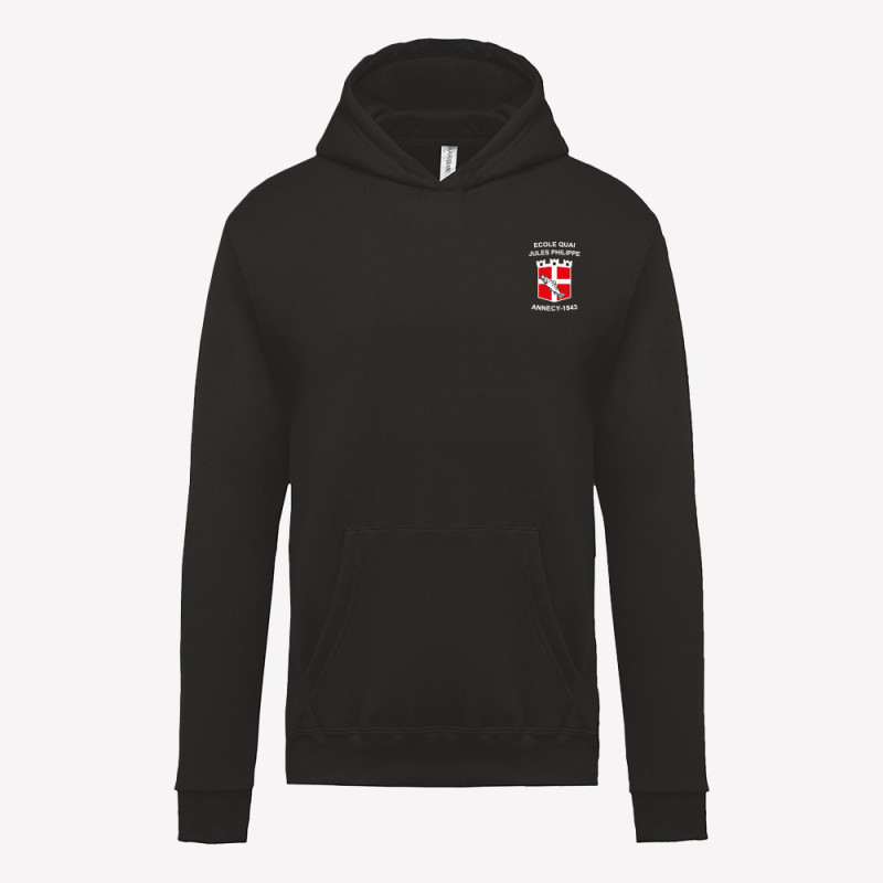 Sweat Capuche Enfant Brodé - École Jules Philippe