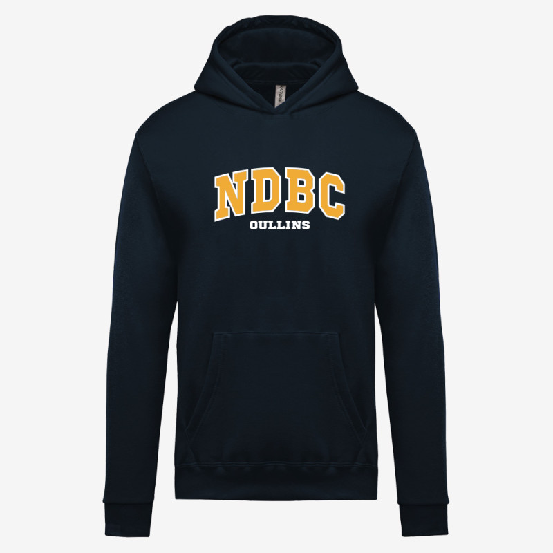 Sweat Capuche Enfant Brodé - NDBC