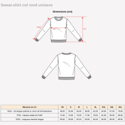 Sweat Adulte Brodé - NDBC