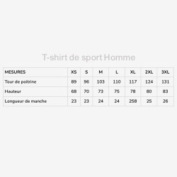 T-shirt de Sport Adulte Imprimé - NDBC