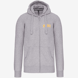 Sweat Zippé Adulte Brodé -...
